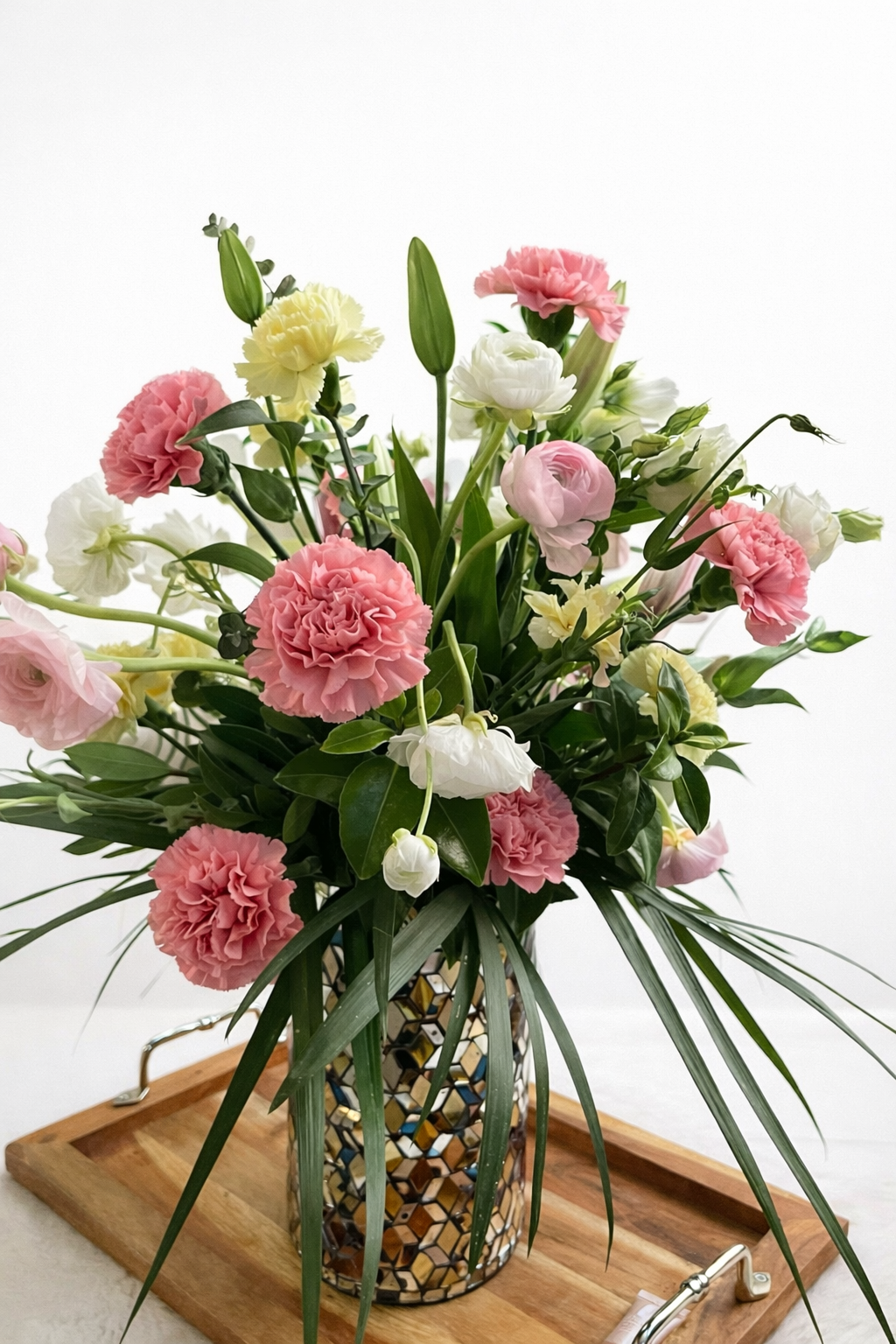 Pink Brush and pour love