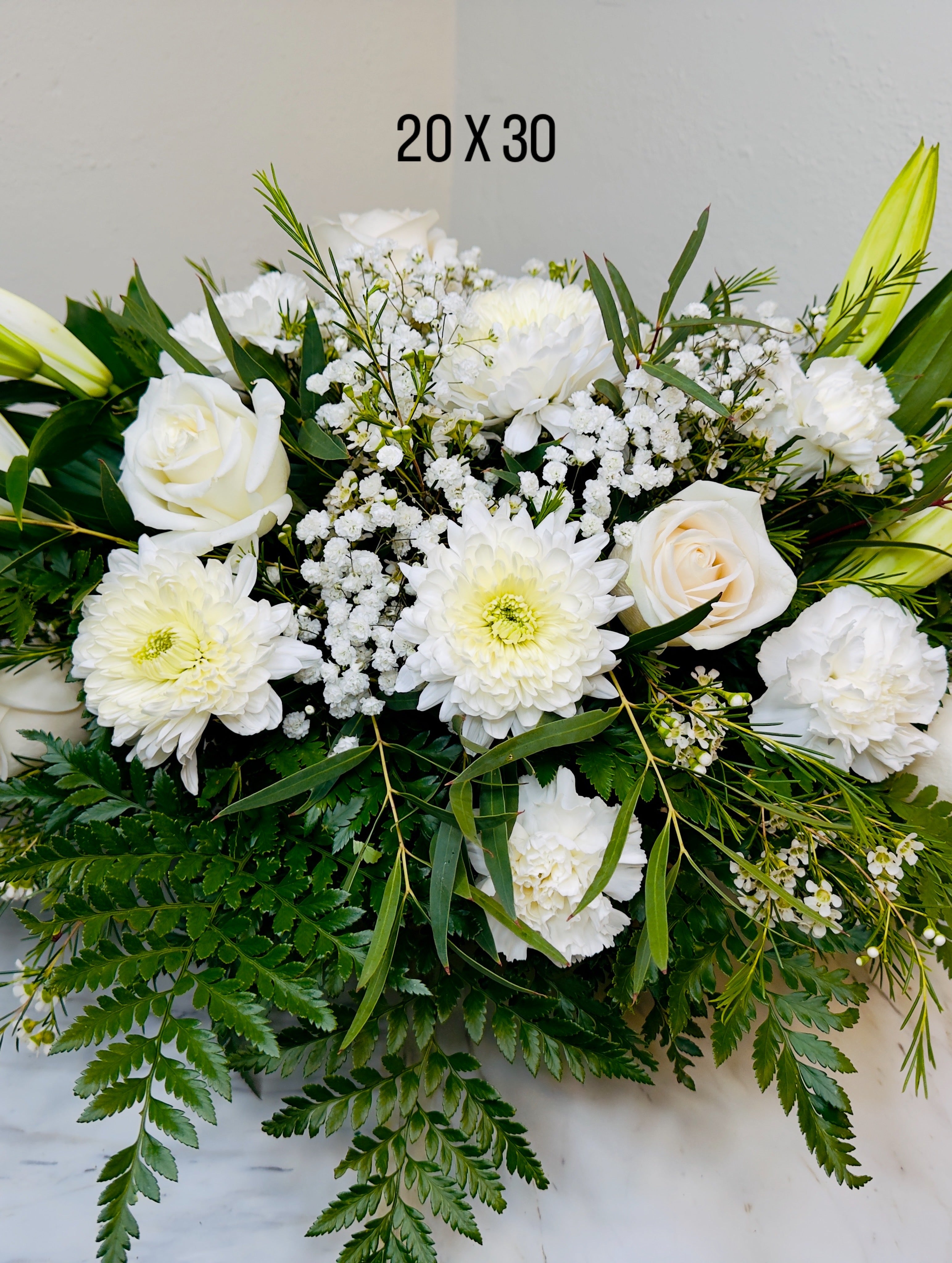 Heartfelt bouquet ( funeral flowers)