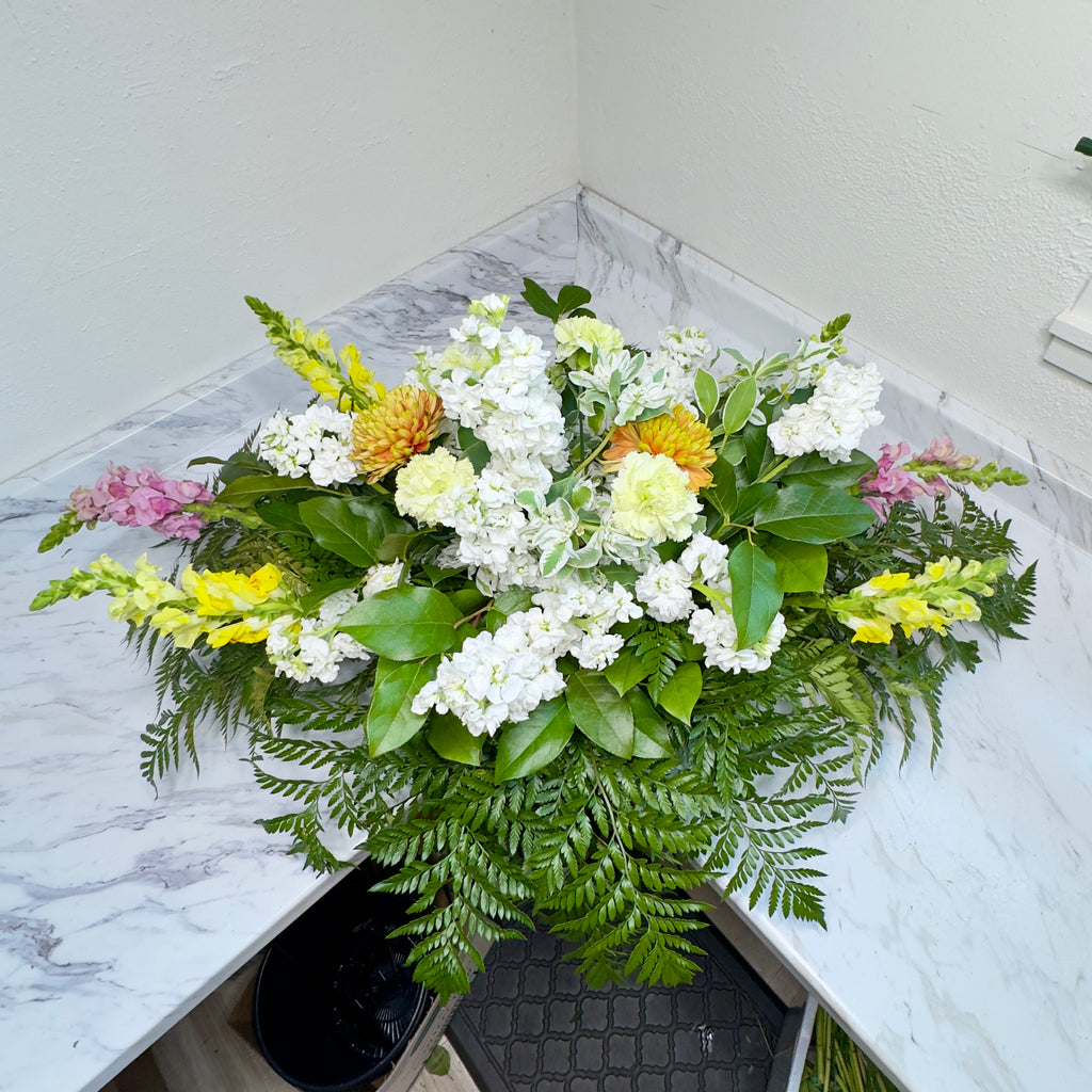 Heartfelt bouquet ( funeral flowers)