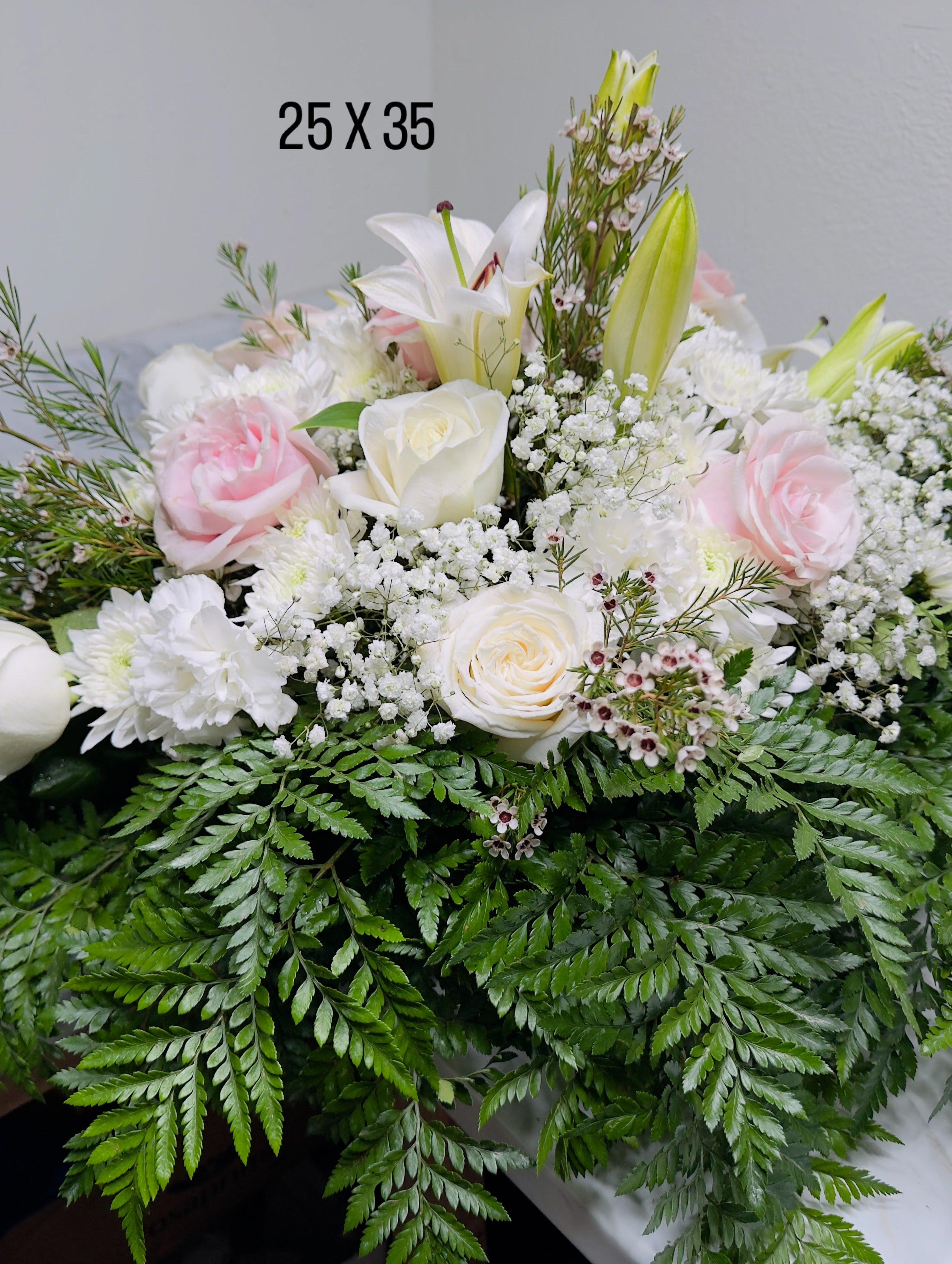 Heartfelt bouquet ( funeral flowers)